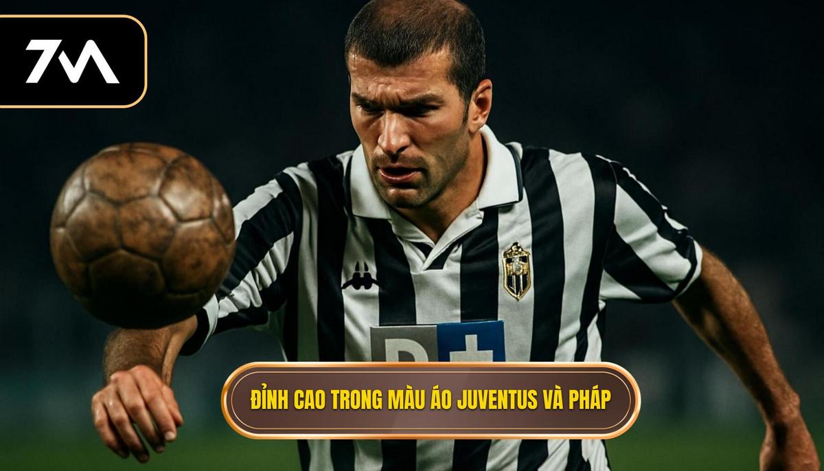 Đỉnh cao rực rỡ trong màu áo Juventus và tuyển Pháp