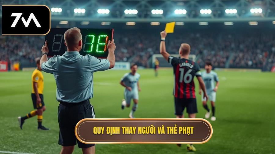 Quy định về thay người và thẻ phạt