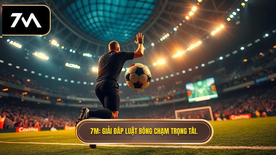 Bóng chạm trọng tài rồi vào lưới có được tính bàn thắng không