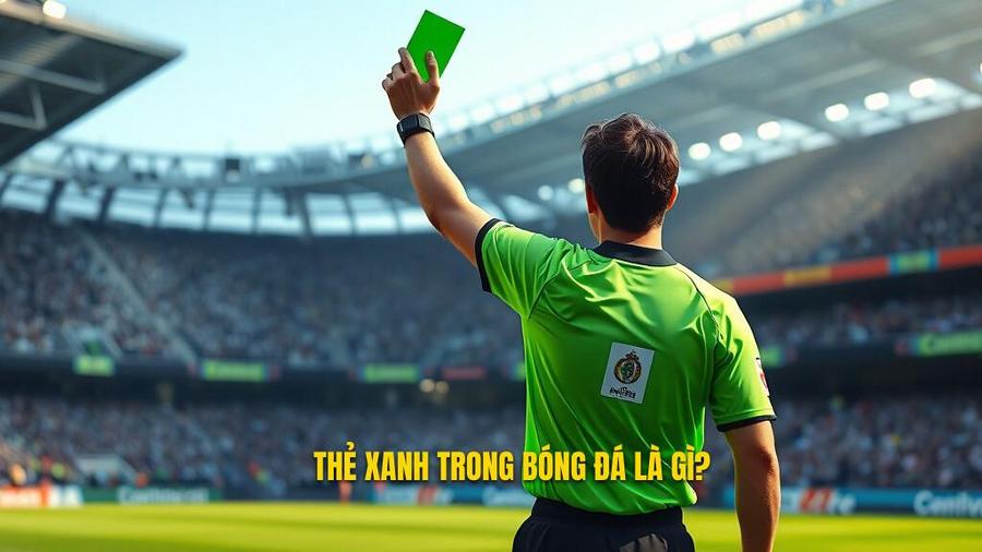 Giải đáp thắc mắc: Thẻ xanh trong bóng đá là gì?