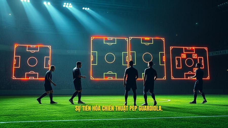 Sự tiến hóa của chiến thuật Pep Guardiola qua các thời kỳ