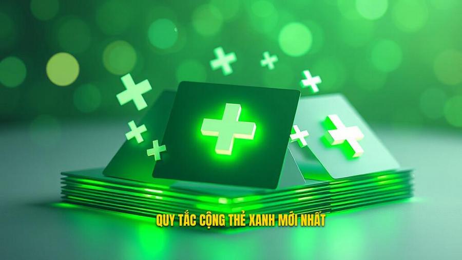 Quy tắc cộng thẻ liên quan đến thẻ xanh