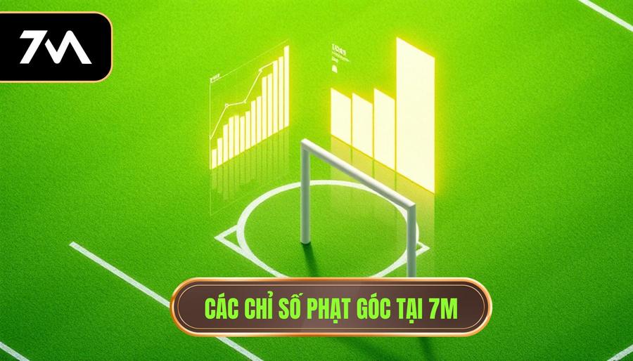Các chỉ số phạt góc tại 7M
