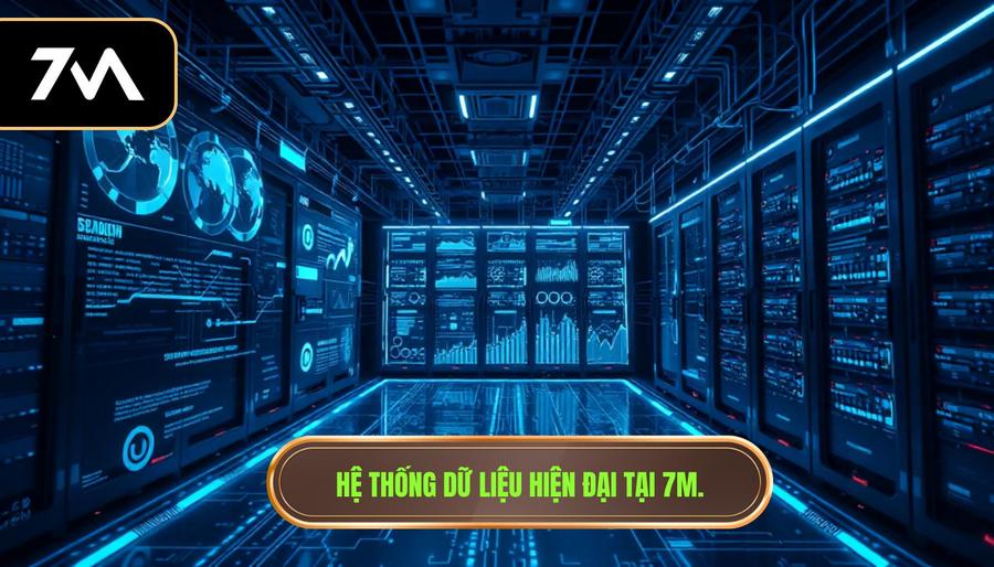 Hệ thống dữ liệu hiện đại tại 7M.